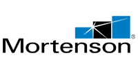 Mortenson construction company logo